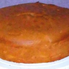 A picture of Easy chocolate spong cake.