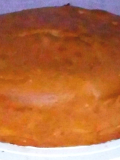 A picture of Easy chocolate spong cake.