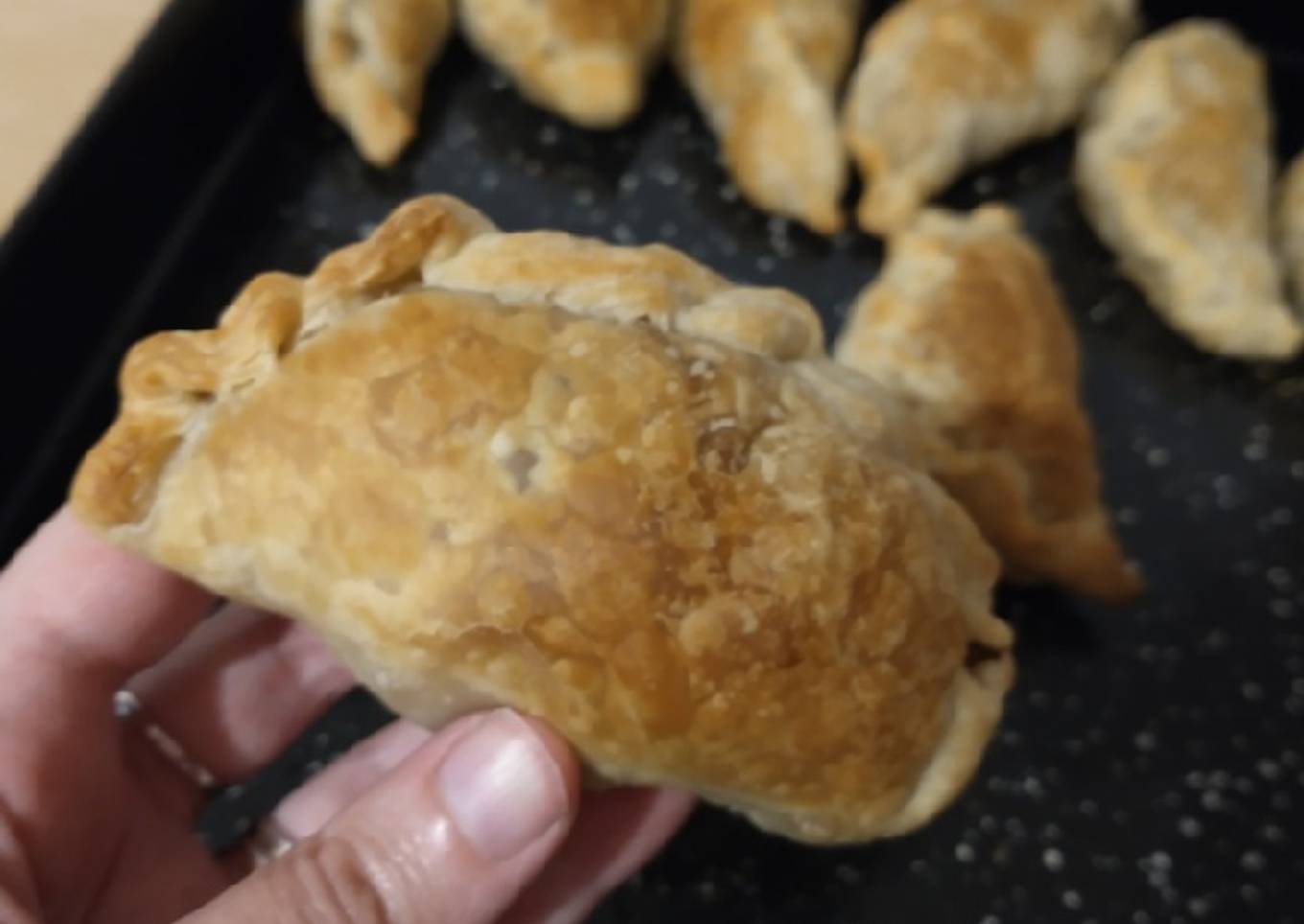 Empanadas de carne dulce