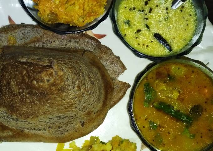 Steps to Make Eric Ripert Ragi dosa
