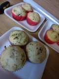 Muffins de Panceta, Puerro y Queso