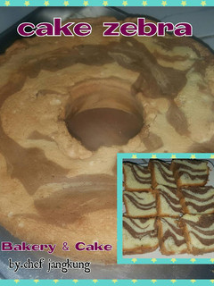 Foto resep Bolu zebra