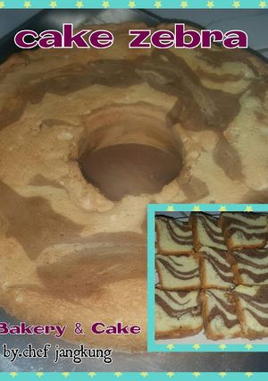 Foto resep Bolu zebra
