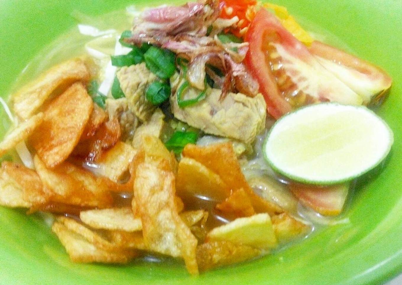Soto Daging Tanpa Santan