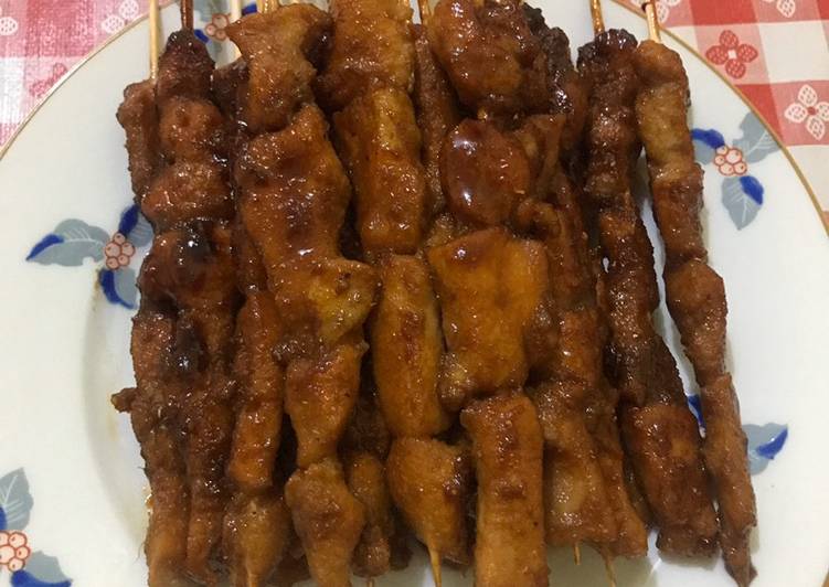 Sate ayam manis