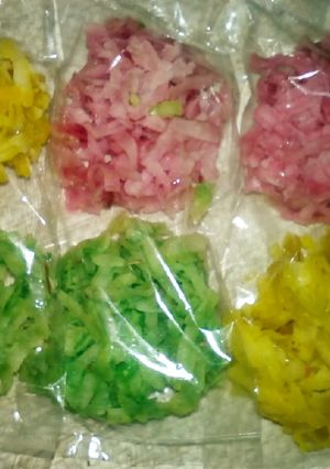 Foto resep Kembang gula pelangi