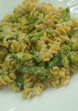 Una foto de Fideos con verdura
