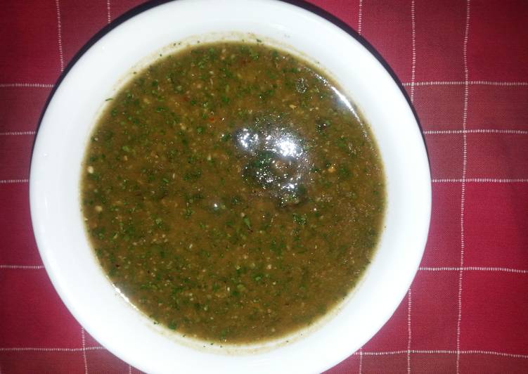 Steps to Prepare Any-night-of-the-week Argentinean Chimmichurri Sauce