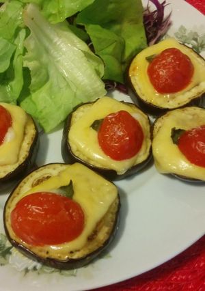 Foto de Pizza de berinjela