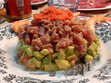 Tartar de atún y aguacate