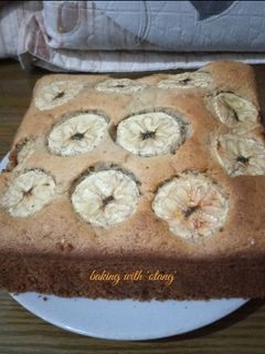 Foto resep Bolu Pisang Panggang (cemilan simpel dan mudah)