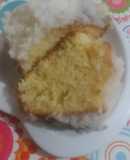 Feliz día!! Para compartir torta húmeda de coco🤗