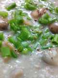 Cháo thịt xay nấm rơm