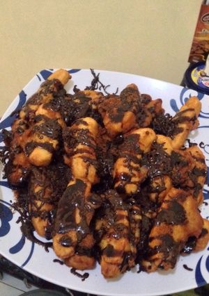 Foto resep Pisang Goreng Toping Coklat 