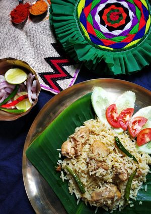 চিকেন তেহারি(Chicken Tehari Recepi In Bengali) রেসিপির প্রধান ছবি