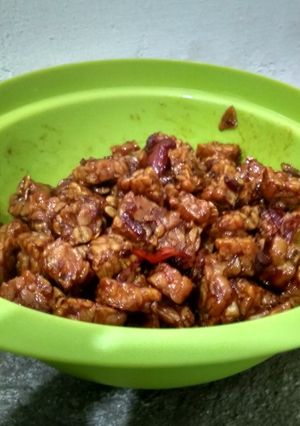 Foto resep Oreg Tempe Basah tapi Kering
