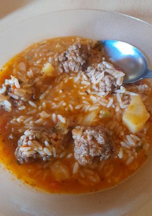Una foto de Guiso de arroz