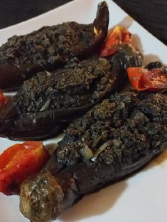 عکسی از دستور لونگی بادمجان شمالی
