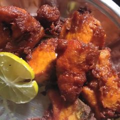 A picture of Chicken 65.