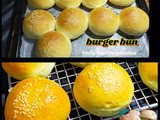 Roti burger rumahan