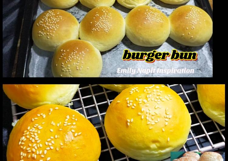 Resep Mudah Roti burger rumahan Ala Warteg