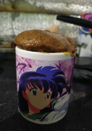 Una foto de Bizcochuelo en taza al microondas