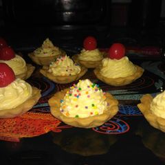A picture of Creamy lemon Tart.
