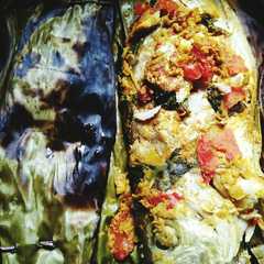 A picture of Pepes ikan.