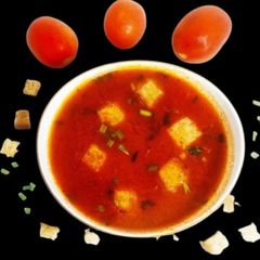 A picture of Tomato soup.