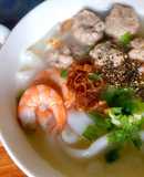 Bánh canh bột gạo nước cốt dừa
