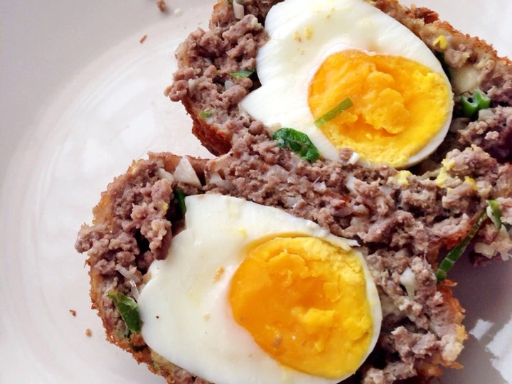 Cara Simple Membuat Resep  Scotch egg yang Lezat Sekali, Lezat Sekali