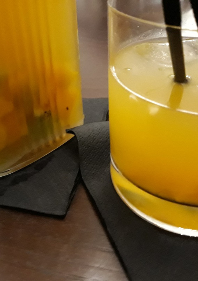 Una foto de Sangría de cava