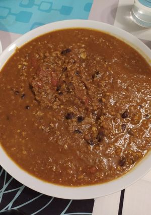 Una foto de Chili con carne en MCC. Recomiendo a todos esta receta