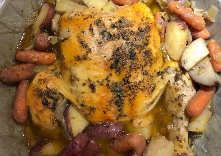 Recipe of Any-night-of-the-week Whole CrockPot Chicken
