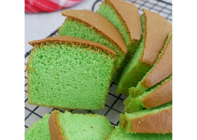 Chiffon pandan anti gagal