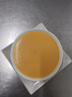 Una foto de Crema de zanahoria