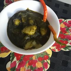 A picture of Aaloo Palak.