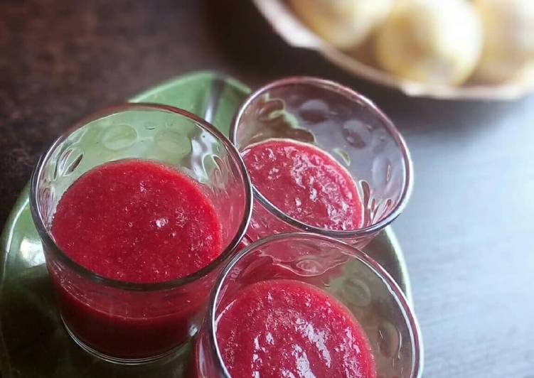 Easiest Way to Make Yummy Beets Smoothie This is Secret Recipe  From Homemade !!