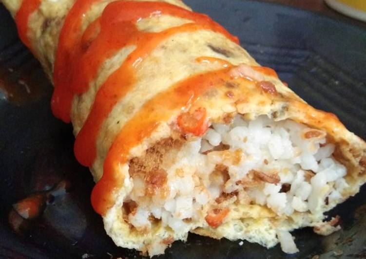 #3 Nasi Gulung Telur Abon