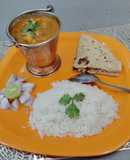Mushroom Masala in red gravy