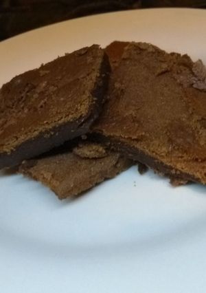 Una foto de Brownie con 2 ingredientes