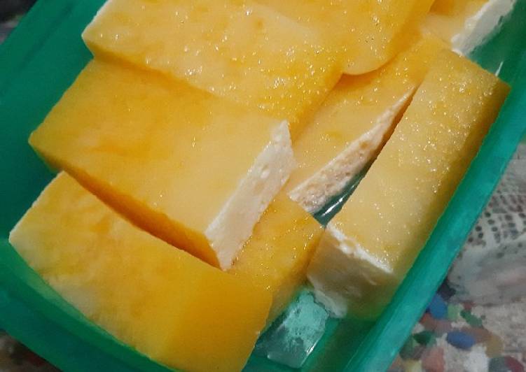 Mudah Cepat Memasak Pudding labu kuning Enak Bergizi