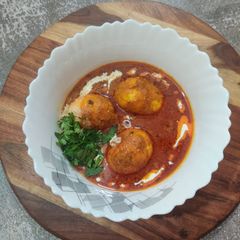 A picture of EGG BUTTER MASALA...
