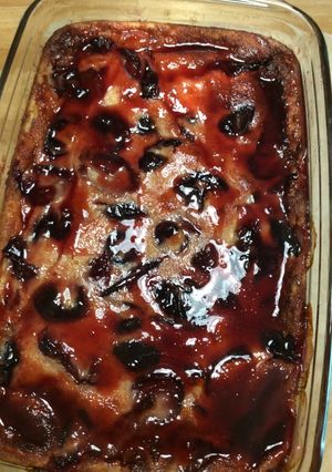 A picture of Plum Clafoutis.