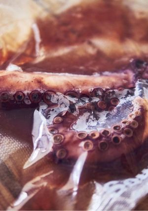 Una foto de Pulpo sous vide