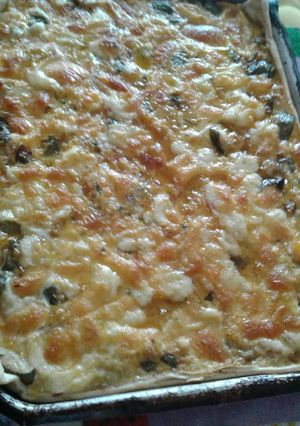Una foto de Tarta de zapallitos