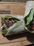 Burrito relleno..🥬🌯