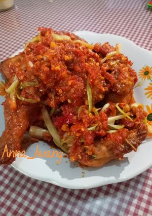 Foto resep Sambal ayam goreng