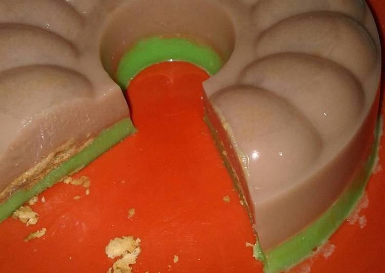 Resep Puding marie pop ice, Enak