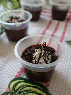 Foto resep Puding Blackforest